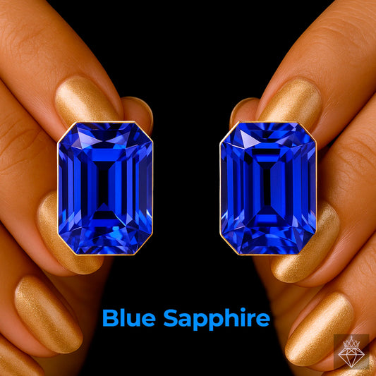 AUROZI Super Saver Pack Of 8 Multicolour Anti-Tarnish Premium Quality Crystal Earrings