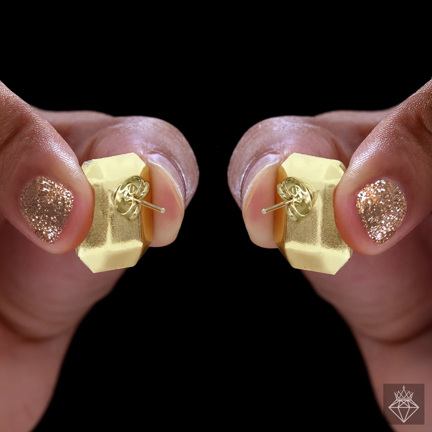 AUROZI Super Saver Pack Of 8 Multicolour Anti-Tarnish Premium Quality Crystal Earrings