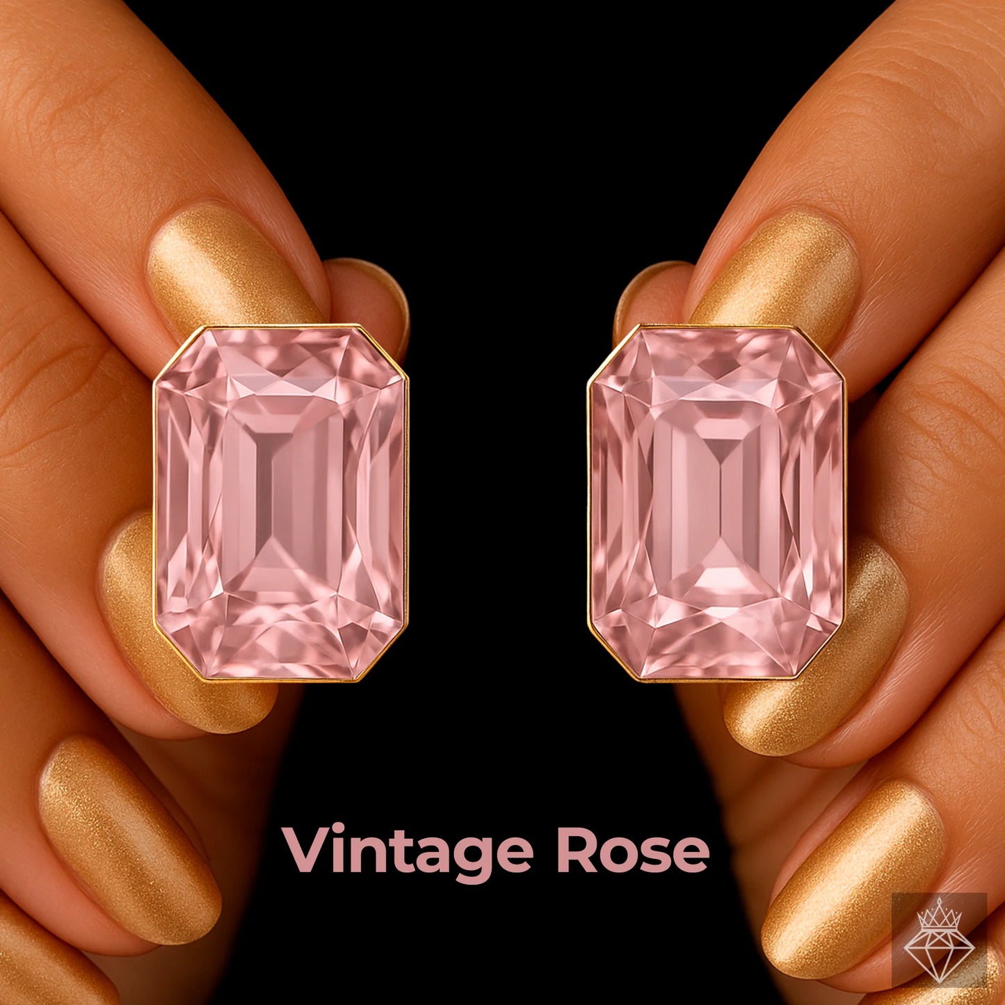 AUROZI Super Saver Pack Of 8 Multicolour Anti-Tarnish Premium Quality Crystal Earrings