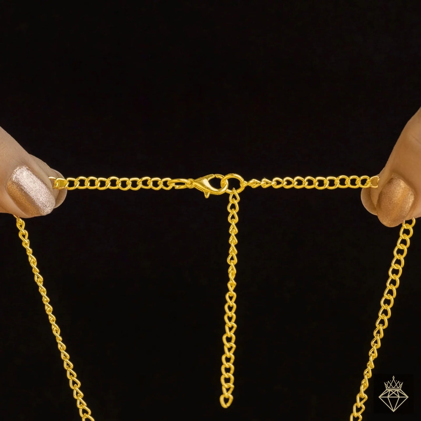 AUROZI Anti-Tarnish Coin Y Necklace Set With Earrings