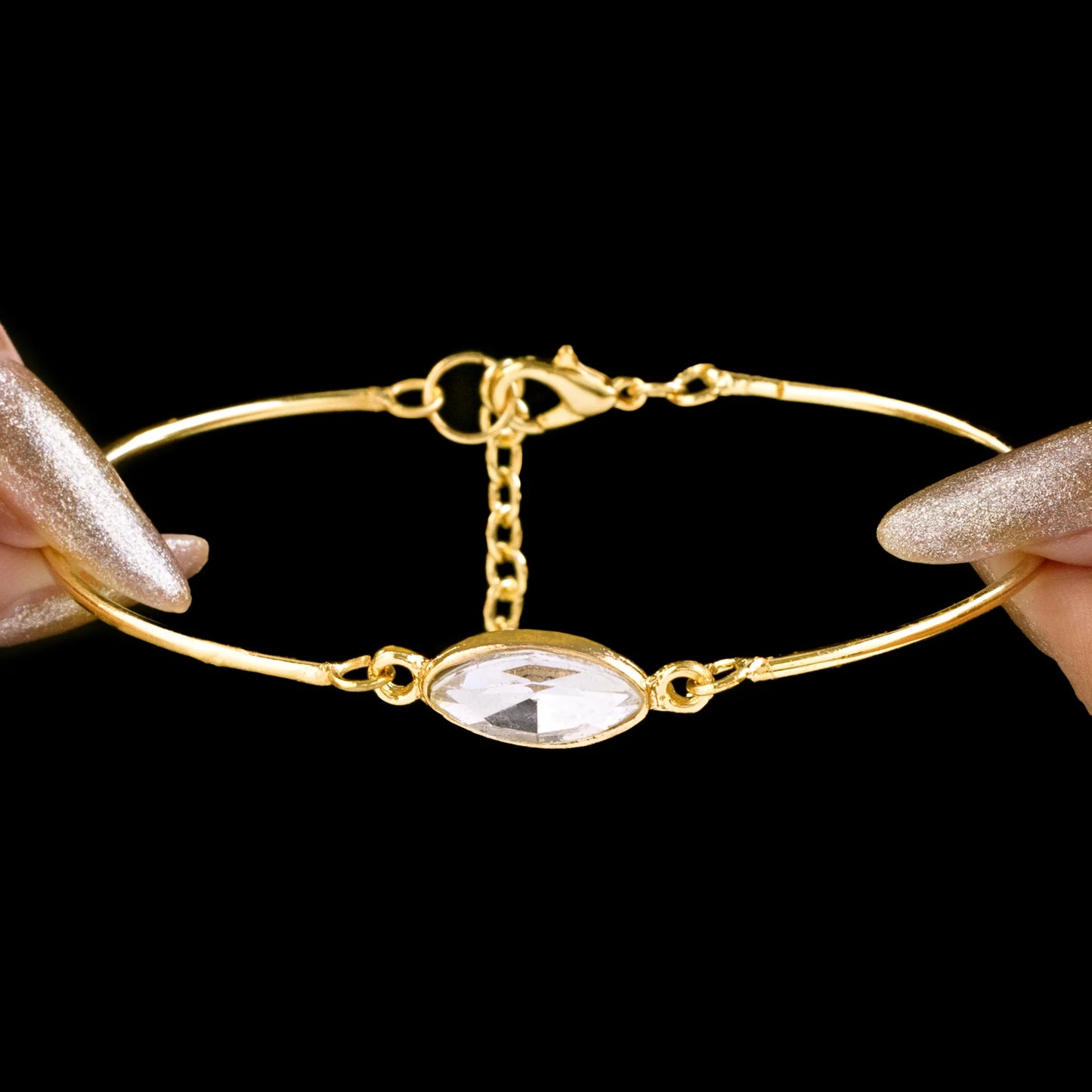 AUROZI Anti-Tarnish Triple Layer Bracelet (Adjustable Size)