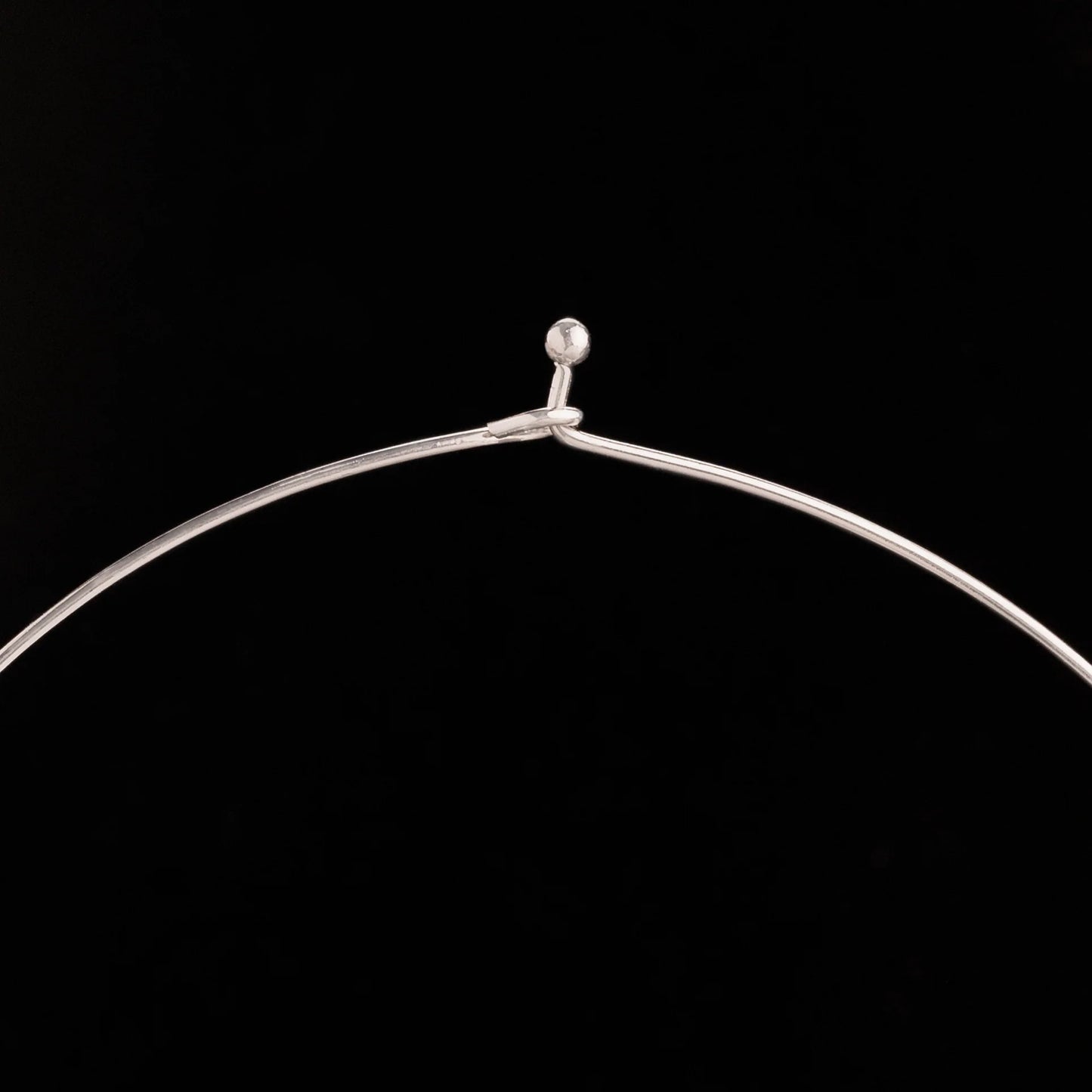 AUROZI Anti-Tarnish Silver Necklace Set With Earrings