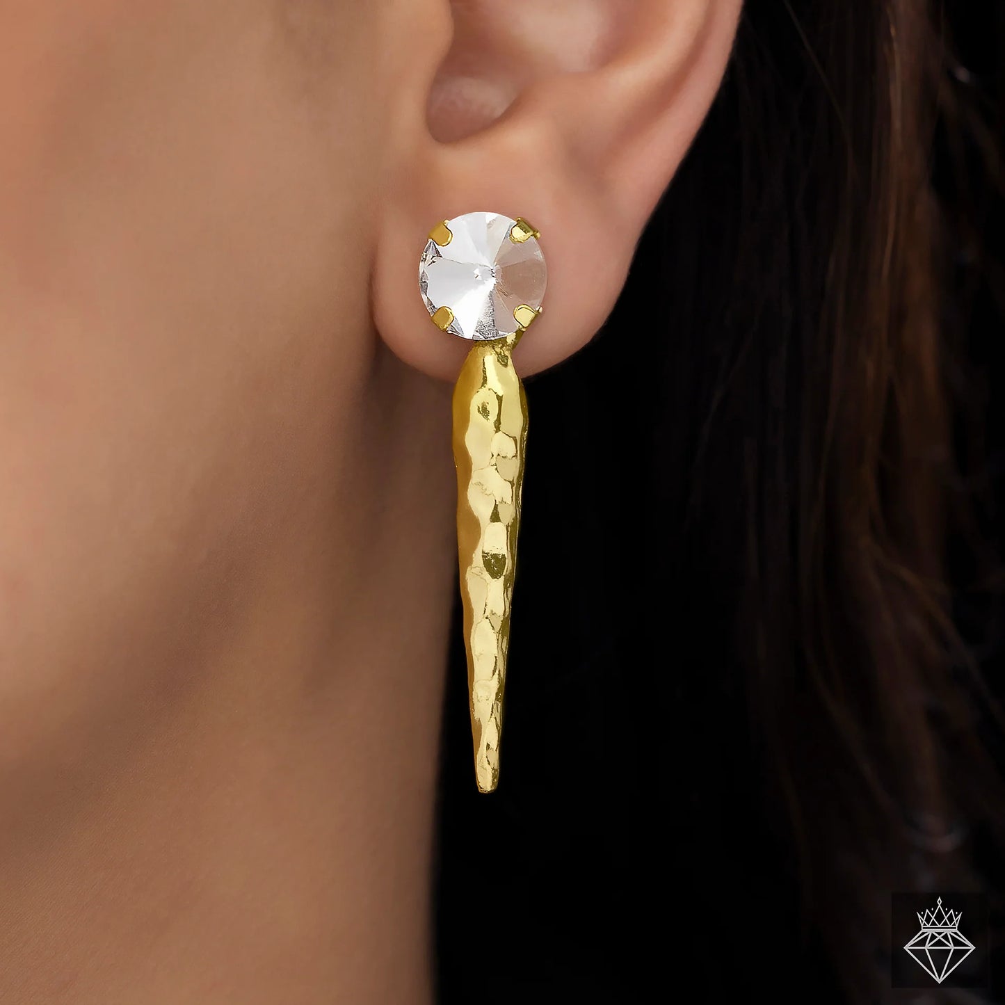 AUROZI Anti-Tarnish Necklace Set With Earrings