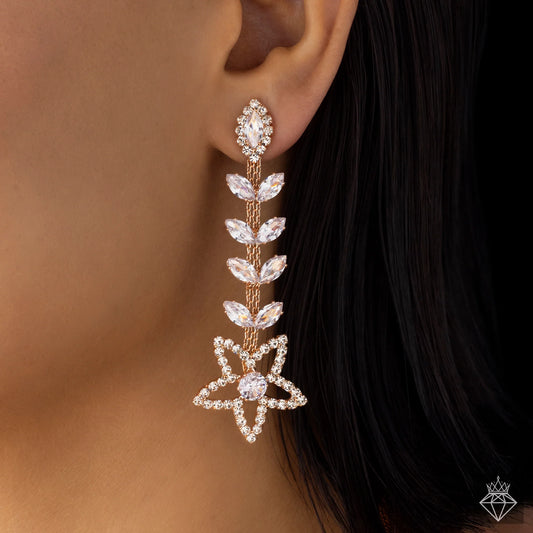 AUROZI Anti-Tarnish Crystal Danglers