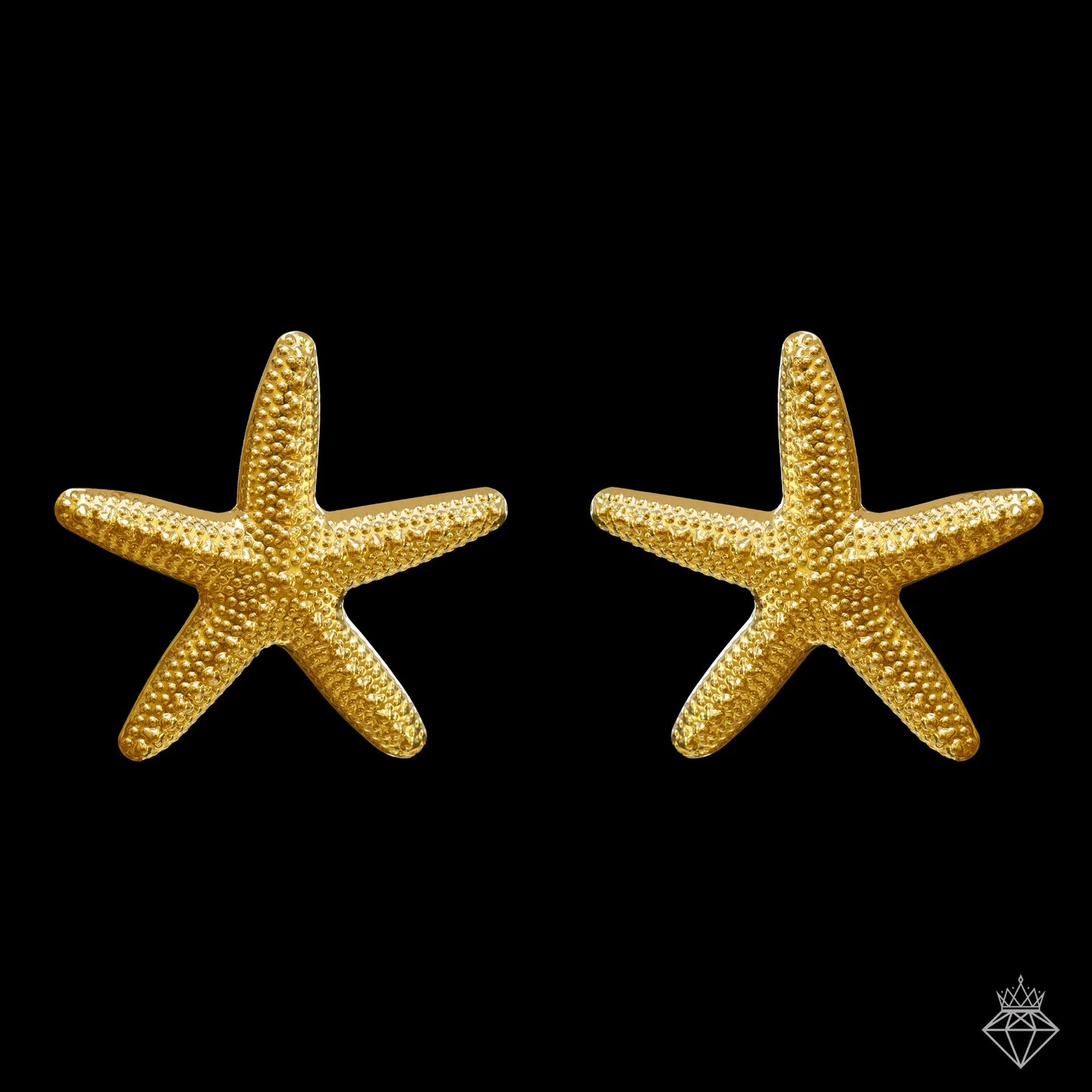 AUROZI Anti-Tarnish Starfish Earrings